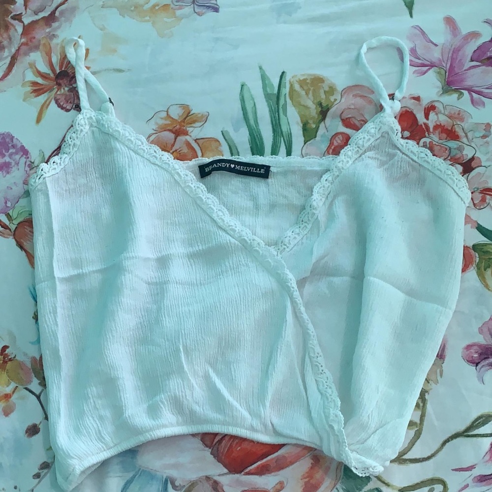 White tank top